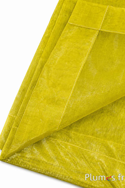 Tafelkleed Organza - 45 x 140 cm - licht olijf